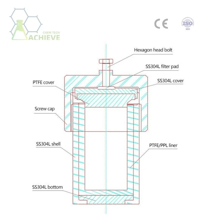 Teflon Lined Stainless Autoclave